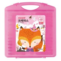 화신문구 모나미 크레파스 48+2색, 48색