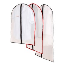 반투명 옷걸이 덮개 세탁소 비닐 행거 가리개 가림막 드레스룸 먼지 커버 가림 옷 보관 PVC 햇빛 보호 정장 옷장 양복 헹거 덮게 코트 의류 자켓 케이스 슈트 정리 의상 카바