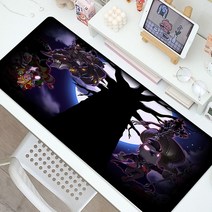 키보드 팜레스트 손목 받침대 마우스 쿠션 보호대 거치대 게이밍 Maplestory-용 액세서리 패드 컴퓨터 노트북 게이머 확장 매트 애니메이션 고무 테이블, [07] 900x400x3mm, [06] CN025242  (6), 1개
