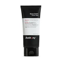 Anthony 쉐이빙크림 올 스킨 타입 177ml 남성용, 6 Fl Oz (Pack of 1)
