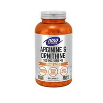 나우푸드 아르기닌 오르니틴 500MG 250MG 100식물성캡슐, 3개