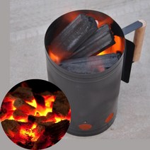 숯착화기 업소용 숯불점화기 불멍화로대 점화기 스텐 화로대, 단품