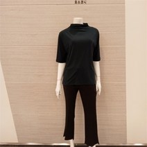 모스코나 NC05 반넥사선절개5부티셔츠 MOLA233Z5