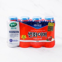 [메가마트]매일 바이오 썬화이버 드링킹 요거트 사과 130ml*4, 1개