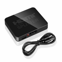 DVI 4K HDMI 분배기 풀 HD 1080p 비디오 스위치 스위처 1X2 1 in 2 출력 증폭기 PS3 Xbox 용 HDTV DVD 듀얼 디스플레이, 01 4K 1x2