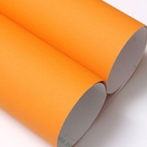 문필름지 샷시필름시공 파스텔주황 RT906