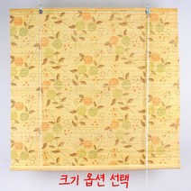 플라워 대나무발 자동발 l 창문발 여름 업소용문발