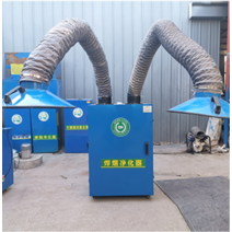 국소배기장치 납땜 연기 용접 집진기 먼지 정화기 청정기 흡입기, 듀얼암-2.2kw