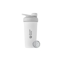블랜더보틀 스트라다 단열 스테인레스 스틸 트위스트 캡 쉐이커 보틀 화이트 710ml, 1개
