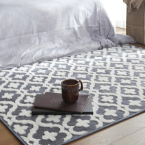 누리홈 디 오르 극세사 러그 번아웃 카페트 100x150