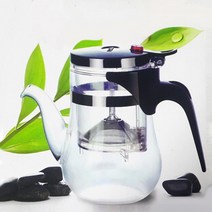 집들이선물 내열 유리 녹차 홍차 티포트 600ml 차우리기 차주전자