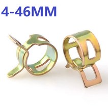 조인트 클램프 10 pcs4mm-37mm 연료 스프링 클립 진공 실리콘 호스 클램프 자동차 오일 워터 파이프, 33 28mm 5pcs