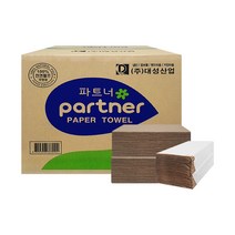 파트너 핸드타올 갈색지 4000매 무형광 페이퍼타올, DS26_핸드타올 갈색 4000매 한박스