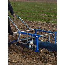 밭 비닐 씌우는기계 농기계 피복 동력 덮는 멀칭기, 간단한 손 잡아당기기 0.8  1.2m, 1개