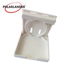 4x4 음료 컵 홀더 흰색 해양 보트 캐러밴 요트 자동차 플라스틱 RV 마운트 조정 가능한 리테이너 암 접이식