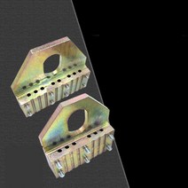 엘리베이터 와이어 로프 고정 클램프 승강기 부품, 8개 양면 슬롯 6-16mm