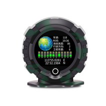 GPS측량기 불규칙형틀게이지 면적측정기 디지털 다이얼 계측기 모든 차량용 경사계 경사 게이지 GPS 속도계 각도 속도 제공 위성 타이밍 오프로드 다기능 미터 X95 4x4, 2.green