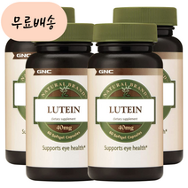 SG솔루션 GNC 루테인 40MG 60개입 x 4 (총4개) 해외구매대행, 4개, 60정, 60개