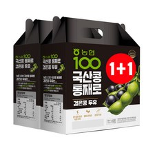[농협식품] 100%국산콩 검은콩두유64입(16입 4개입), 64개, 190ml