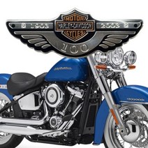 꼬미상점 할리데이비슨 LIGHT 바이크 엠블럼 양면테이프 부착식, 상세 설명 참조