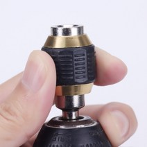 잔가지 구굴기 60mm 드릴 척 스크루 드라이버 어댑터 14 #39;#39;육각 생크 비트 도구 퀵 체인지 컨버터, 한개옵션0
