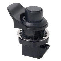 Southco 93-304 Series Plastic Push To Close Latch Pull Tab in Line with Latching Pawl Non Locking, 1