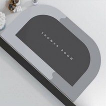 규조토발매트 택배 규조토 물흡수 바닥매트 나노미터 연질 발매트 퀵드라이 가정용 화장실 욕실 미끄럼방지매트 수입, C03-50X80CM연질 규조토