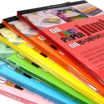 [동화오피스] 두성종이 OA 팬시페이퍼 80g 100매 / A4 색지 용지, J02 혼합