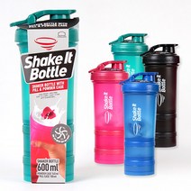 락앤락 쉐이크잇 스포츠 보틀 600ml [HAP945] 보충제 컨테이너 쉐이크 헬스물병, 02.그린