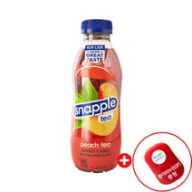 스내플 복숭아티(PET) 473ml 12개 종이비누(50P) 사은품증정