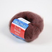 [앵콜스] 슬림 모헤어 (10개사면 1개덤) 얇은실 숄 가디건뜨기, 40 머디코코아(낱개)