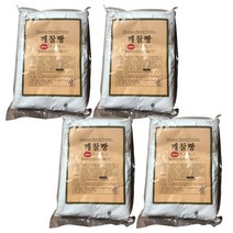 깨찰빵믹스 1kg프리믹스4팩, 단품