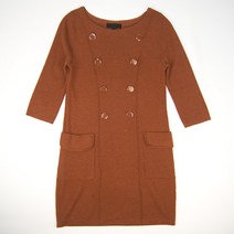 642.질스튜어트 보트넥 7부더블 니트원피스/정품/여성