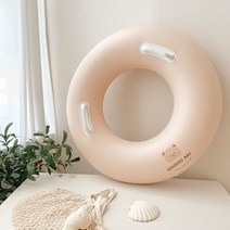뚜뚜아트 감성 유아 튜브 어린이 보행기 튜브 곰돌이 튜브, 02. 링 타입(70cm), 1개
