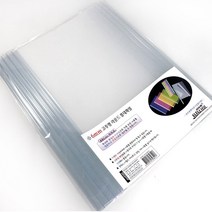 아이윙스 고투명 쫄대화일 6mm 10개입 라운드투명화일, (10매입1세트)