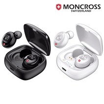 몽크로스 MSEB-T300 블루투스 이어폰 핸즈프리 무선 TWS, 화이트