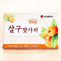 LG 살구 맛사지 비누 100g 4개입, 샤이니스토어 1
