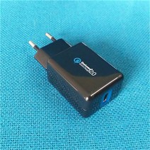 부안상사 빠른 충전 2.0 18W USB 터보 벽 QC Note 10 9, 01 WHITE_01 Eu