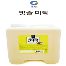 [고객만족 미르쇼핑] 청정원 셰프원 미작 10kg 맛술 말통 고기 누린내와 생선 비린내없이 부드럽고 깔끔하게, 미르쇼핑 청정원 셰프원 미작 맛술 10kg 1통