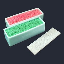 1kg 하늘색 실리콘몰드 수국 꽃 플라워 매트, 1kg 하늘색 실리콘몰드 수국꽃매트