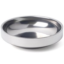 토탈하우스 키친프리 스텐레스 이중 진공 찬기 스텐 이중찬기, 1개, 키친프리-스텐레스-이중진공-찬기(2호)10.5cm