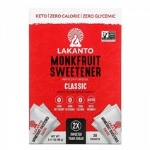 LAKANTO 몽크푸르트 스위트너 클래식 키토제닉 3g x 30패킷
