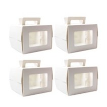 PH 미니창케익상자, 화이트, 40개입