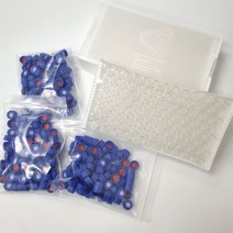 HPLC Screw Vial 2ml 바이알 스크류 캡 100개/팩 LCMS GC 호환, 바이알 병 2ml