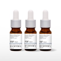 담테라 EGF FGF IGF 10ppm 앰플 원액 10ml 3종세트, 담테라 EGF+FGF+IGF 10ml