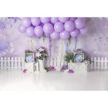 포토월 신생아 사진 배경 첫 번째 생일 파티 장식 소녀 남아 풍선 텐트 인테리어 Ph, Vinyl 60x40cm+NWH19150
