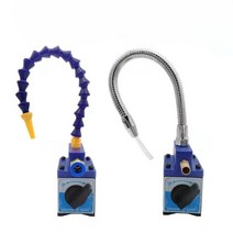 베이스 CNC 마그네틱 절삭유 노즐 호스 자바라, 09.금속튜브-콘센트3개-구리커넥터