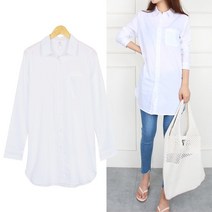 스윗타임 핏예쁜 쇼아라(롱)남방 데일리룩 기본 베이직 셔츠