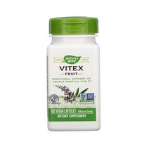 네이처스 웨이 Nature Way 바이텍스 과일 400 mg 100 비건 캡슐, 1개, 기본