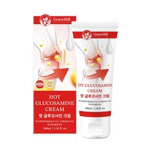 그레이스힐 핫 글루코사민 크림 / 발열 온열 마사지크림, 1개, 100ml